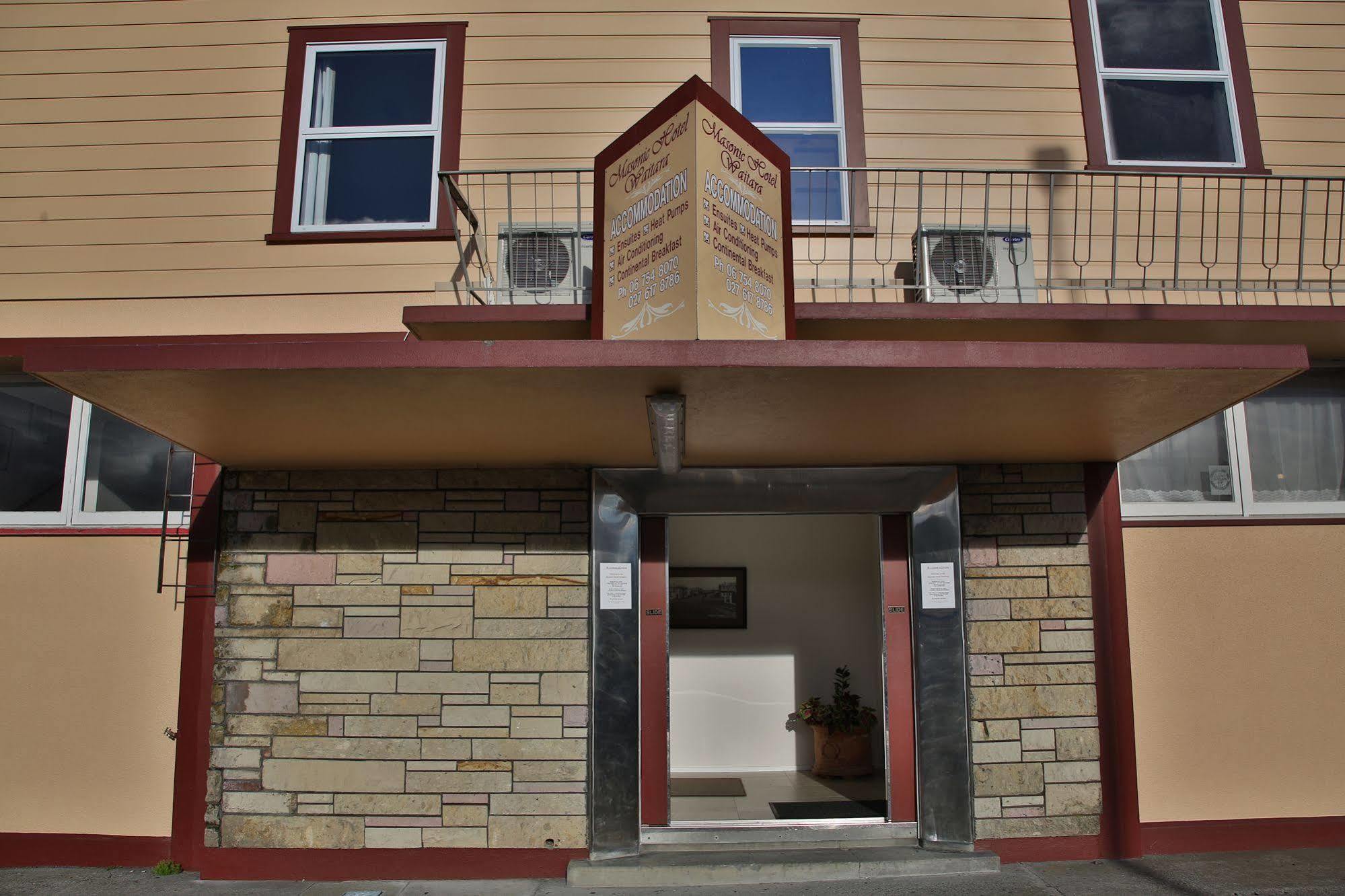 Masonic Hotel Waitara Eksteriør bilde
